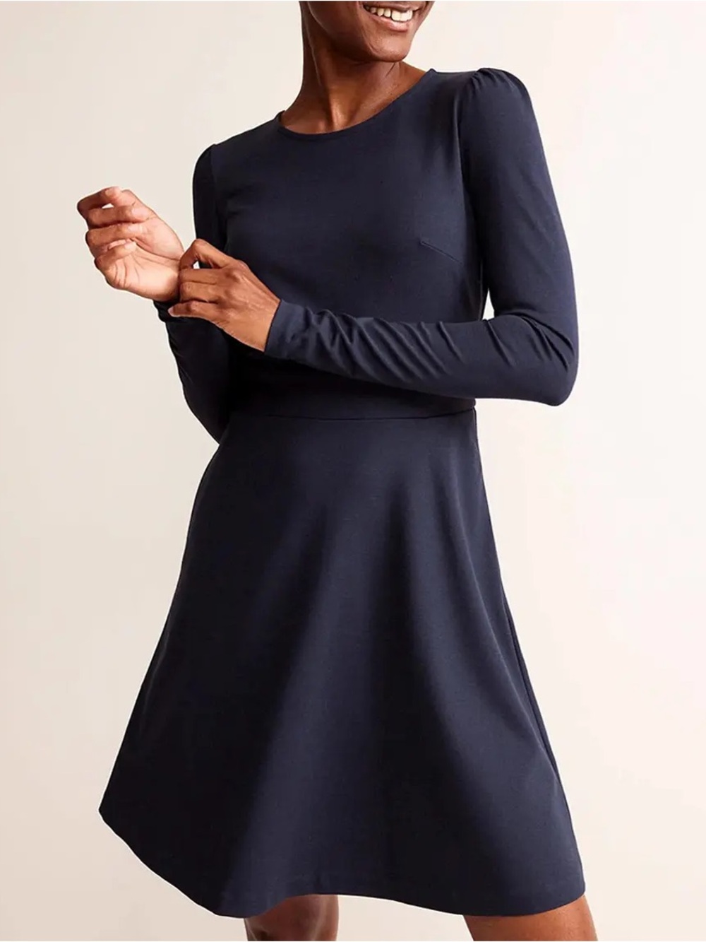 Boden Sabrina Ponte Dress - Size 10 Long